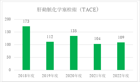 肝動脈化学塞栓術(TACE)