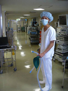 手術室業務　写真1
