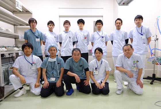 医療機器あるところに臨床工学技士あり 写真