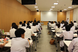 臓器移植講演会を開催しました。(平成27年6月1日)　写真1