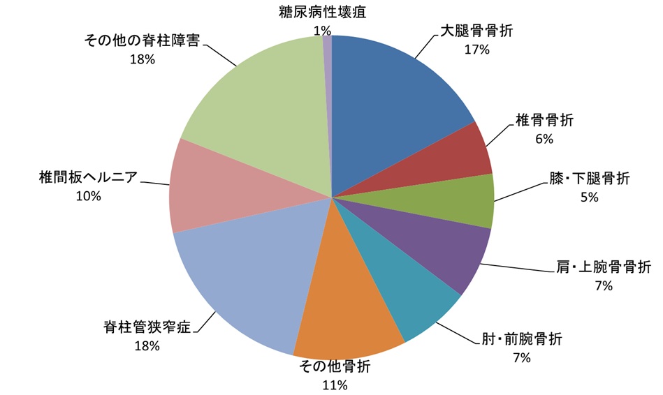 c06 整形外科へ入院した糖尿病患者延べ数